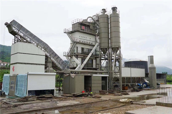गुणवत्ता  120TPH Automated Stationary Asphalt Mixing Plant Environmental Protection फैक्टरी