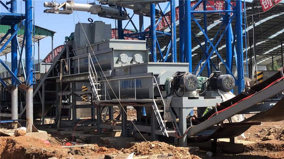 सेकेंडरी मिक्सिंग सुपरपोजिशन प्रकार स्थिर मृदा मिश्रण मशीन 37KW