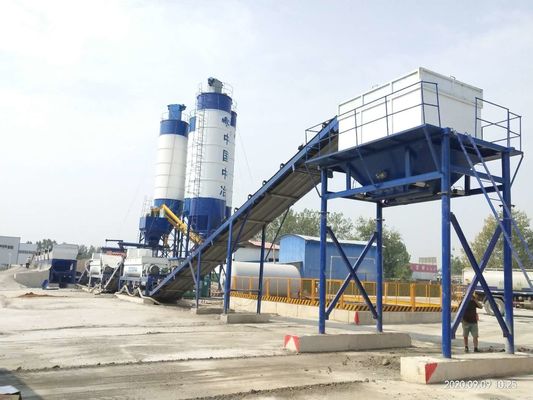 इमारतें 90m3/H स्थिर मृदा मिश्रण संयंत्र अत्यधिक स्वचालित