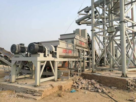 निर्माण परियोजनाओं के लिए अनुकूलन योग्य मोबाइल मिट्टी मिश्रण संयंत्र